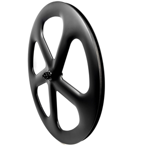 BIKEDOC – roues de vélo de route/piste en carbone SP-TL5 700C, 24mm de largeur, 55.7mm de profondeur, cinq rayons en carbone - Product Image 4