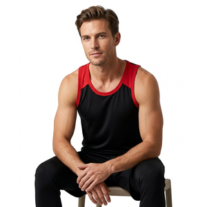 Camiseta Deportiva de Tirantes para Boxeo Tailandés, Tejida, Suave, Vintage, Transpirable, de Secado Rápido, de Alta Calidad, con Logotipo Frontal Personalizado, Fabricada por ODM - Product Image 6