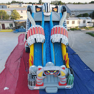 Structure gonflable commerciale en PVC de haute qualité avec toboggan, capacité de 100 à 500 kg pour 5 à 10 passagers, marque Karry, modèle KAC-001 - Product Image 4