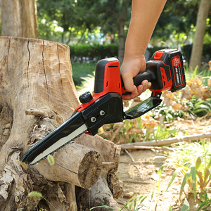 8-Inch Cordless Mini Chainsaw Rechargeable Lithium-Ion Battery 550W Brushless Motor CE Certified Industrial Grade Wireless Hand - Product Image 5