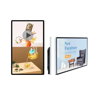 21.5 Inch Hanging Advertising Display Dedicated Digital Menu Tv Screen LCD Advertising Player For Restaurant