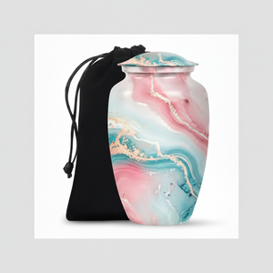 Urnas de cremación al por mayor para adultos modernas hechas a mano, urnas conmemorativas decorativas de estilo americano para entierro de cenizas masculinas y femeninas - Product Image 1