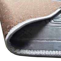 Tapis de prière islamique musulman tufté lavable à poils longs, nouveau design, en promotion pour la maison