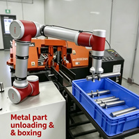 Robot de Percepción Visual Inteligente JAKA A12L de 6 Ejes, PLC, Carga Útil de 12 kg, Alcance de 1425 mm, Alta Precisión de 0.03 mm, Programación Gráfica
