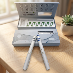 Boîte cadeau de luxe pour stylo injecteur OEM ODM, emballage de stylo injecteur, plateau intérieur de forme personnalisée, boîte rigide en papier - Product Image 1