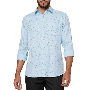Camisa Casual de Algodón para Hombre, Manga Larga, Cierre de Botones, Cómoda, para Uso Diario, Estilo Casual Elegante, Venta al Por Mayor - Product Image 4
