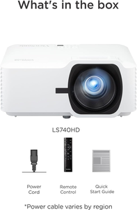 Projecteur laser LS740HD 1080P, 5500 lumens, home cinéma Full HD - Product Image 2