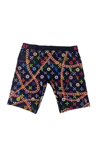 Calzoncillos Boxer Personalizados para Hombre con Estampado Geométrico, Cintura Media, Elásticos, Transpirables, Casuales - Product Image 3