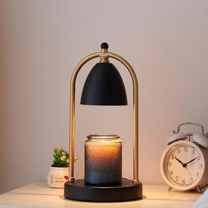 เทียนหอมปรับอุณหภูมิได้ สร้างบรรยากาศโรแมนติกในบ้าน โคมไฟอุ่นเทียนไฟฟ้าโลหะ ของขวัญที่ดีที่สุดสำหรับผู้หญิง - Product Image 3