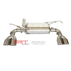 Yüksek kaliteli egzoz sistemi boru BMW 2 serisi F22 susturucu BMW 218 220 için kedi geri vana kontrolü ve iniş borusu - Product Image 6