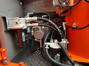 Excavadoras de orugas hidráulicas usadas Hitachi ZX120 originales, excavadoras de cubo de segunda mano de 12 toneladas y - Product Image 5