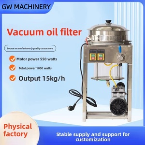 Prensa de Filtro de Aceite al Vacío con Motor para Descoloración y Eliminación de Impurezas en Aceite Comestible de Cacahuete y Sésamo en Fábricas de Aceite de Cocina - Product Image 4