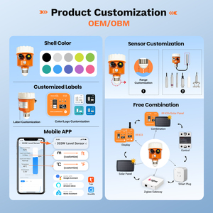 Moray me203w OEM tuya Smartlife App Wifi IP65 <span class=keywords><strong>Radar</strong></span> cảm biến mức độ siêu âm mức độ phát dụng cụ đo lường - Product Image 4