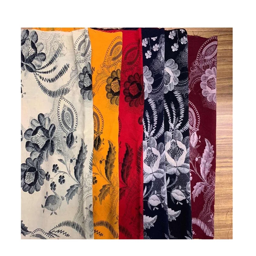 Оптовая продажа, ткань из искусственного шелка с принтом, ткань из искусственного шелка с принтом «Чаллис», вискозный принт для сомалийской ткани