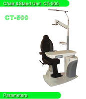 Instrument optique CT-500 de Reliance, unité de fauteuil et de support ophtalmique pour la réfraction, destinée aux opticiens
