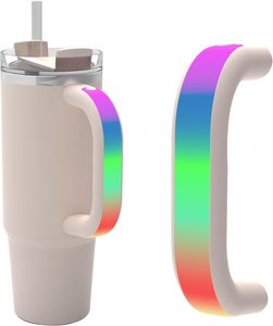 Poignée lumineuse LED compatible avec les gobelets Stanley 40oz/30oz, accessoire pour les fêtes en plein air et à la maison. - Product Image 1