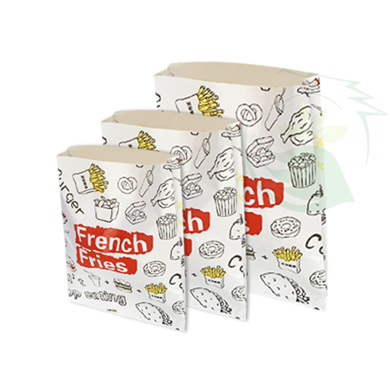 ถุงกระดาษบรรจุภัณฑ์อาหารจานด่วน