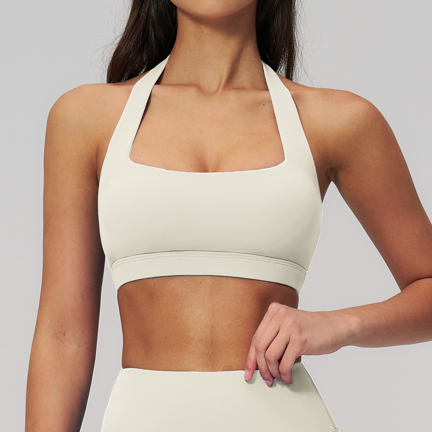 Soutien-gorge dos nu-abricot
