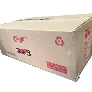 Sellador de Silicona RTV de Color Rojo Acético de la Marca 3+3, Fabricante de Juntas Rojo, Alta Temperatura - Product Image 3