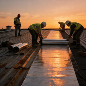 Membrana Impermeabilizante Autoadhesiva Conveniente para la Construcción, Sin Necesidad de Fusión en Caliente y con Buena Fuerza Adhesiva - Product Image 6