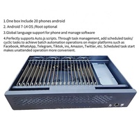 Hub USB multi-ports 20 ports, boîte de ferme téléphonique, carte mère de ferme téléphonique, 20 téléphones, Dubaï