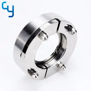 Sanitary stainless steel aseptic pipe fittings NA flange connection DN65