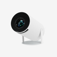 Reproductor de Video Android 11 HD para Cine en Casa, Mini Proyector Inteligente LCD