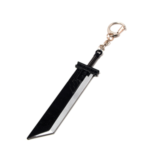 Porte-clés en métal du fabricant Cloud Strife Buster Sword Keychain Final Fantasy Remake Zack Fair Weapon Sword Keychain - Product Image 3