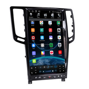 Autoradio multimédia Android style Tesla 14,5 pouces avec GPS pour Infiniti G25 G37 G37S Q60 2007-2013, écran tactile - Product Image 2