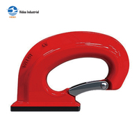 HIDEA G80 Crochet de soudage spécial en acier superallié forgé, trempé et plastifié, pour détection de fissures Magnaflux par poudre, en carton