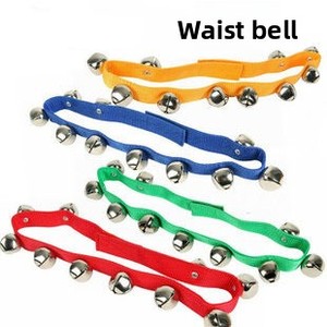 Accesorios Musicales para Niños con Campana de Cintura, Pulseras y Tobilleras - Material de Tela, Empaquetado en Bolsa de Malla - Product Image 2
