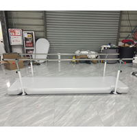 Tapis de marche gonflable en PVC DWF pour la rééducation, équipé d'une planche d'équilibre et de barres doubles parallèles