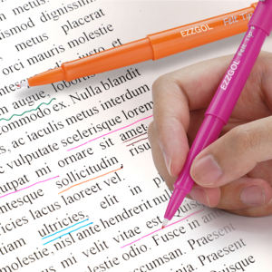 Stylo <span class=keywords><strong>feutre</strong></span> EZZGOL 35 couleurs, <span class=keywords><strong>pointe</strong></span> <span class=keywords><strong>fine</strong></span> moyenne de qualité supérieure 0,7 mm pour journal, écriture, coloriage, prise de notes, dessin - Product Image 3