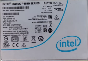 英特尔P4510 8t硬盘U.2接口固态硬盘企业级固态硬盘 - Product Image 2