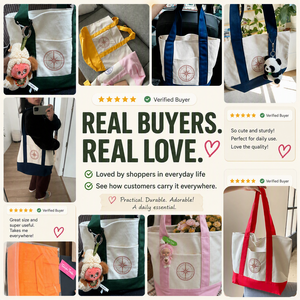 Bolso Tote de Lona Mini para Mujer, Diseño de Bote, Color Azul Menta, con Bolsillo con Cremallera, para Compras y Viajes de Verano - Product Image 6
