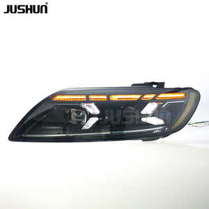 Système d'éclairage <span class=keywords><strong>automobile</strong></span> JUSHUN, ensemble de phares LED pour Audi Q7 2006-2015, mise à niveau des phares, clignotants, feux de jour - Product Image 3
