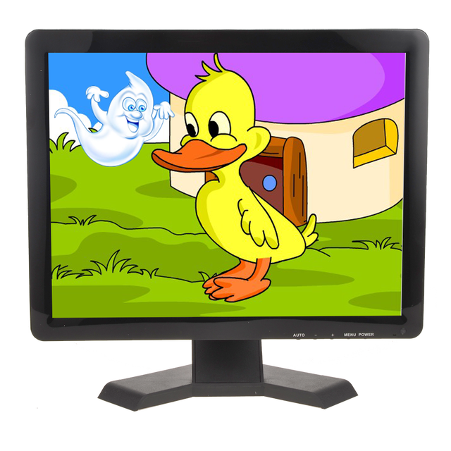 17Inch TFT LCD Computer Monitor Desktop 17 Inch LED VGA Monitor with DC 12V