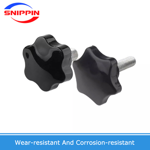 Nhựa đầu chủ đề Torx đầu hình dạng ngôi sao có khía ngón tay cái thắt chặt tay vít kẹp kẹp núm vít gỗ mận Bolt - Product Image 4