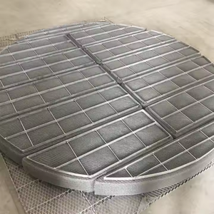 Almohadilla de malla Filtro desempañador Almohadillas desempañadoras de tamaño personalizado para desalinización térmica Desempañador de malla de alambre de PTFE de alta calidad - Product Image 5