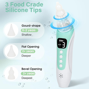2025 Elektrischer tragbarer Baby-Nasen sauger mit Music Light Safe Booger Cleaner Elektrischer Nasen sauger für Neugeborene im Haushalt - Product Image 4