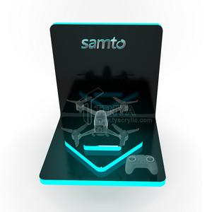 Suportes Personalizados para Exibição de UAVs, Exibição Digital de Veículos Aéreos Não Tripulados para Lojas de Varejo com Iluminação - Product Image 2