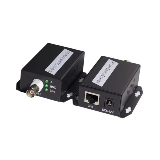 Atongda Professional 10/100Mbps IP Coaxial BNC Extender Converter Repeater Ethernet Coax IPTV CCTV Security Cameras 0-2KM