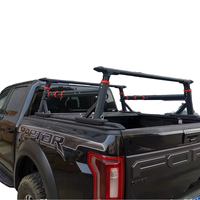 Support de benne de camion en aluminium robuste et réglable pour Ford Raptor F150, compatible avec les couvertures de benne rigides pour pick-up et tout-terrain
