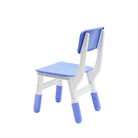 Chaise en plastique de conception nouvelle, mobilier de maternelle, chaise en plastique moderne et colorée pour enfants