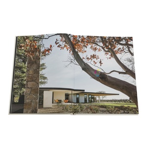 Libro de tapa dura de lujo con tela de alta calidad, bordes dorados, para mesa de centro de hotel, impresión de libros de tapa dura - Product Image 2