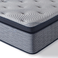 Matelas hybride moderne en mousse à mémoire de forme COSTFULL, garantie 10 ans, ressorts ensachés, fermeté moyenne, taille King/Queen, pour chambre à coucher et école