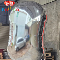 Ballon météorologique haute altitude personnalisé en nylon métallisé laminé à l'hélium, grande taille, haute barrière, pour 15 jours, PA+PE, 2m