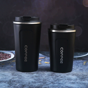 Multi-purpose viaggio in acciaio inox doppia parete sottovuoto tazze da caffè riutilizzabili <span class=keywords><strong>Custom</strong></span> tazze da caffè freddo - Product Image 3