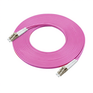 Om4 멀티모드 점퍼 핑크 LC 듀플렉스 광섬유 점퍼 데이터 센터 컴퓨터실 및 기타 시나리오에 적합 - Product Image 4