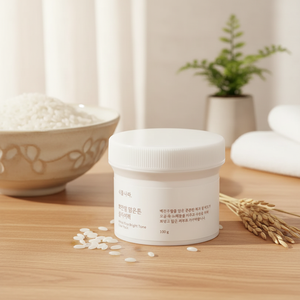 Shingmulnara White Rice Facial Masks Bright Tone Clear Pack 100g High Quality Product - Product Image 3